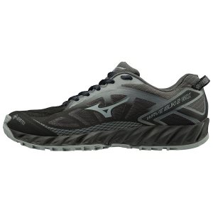 Mizuno Wave Ibuki 2 GTX Παπουτσια Για Τρεξιμο Γυναικεια - Μαυρα
